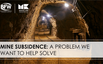 Mine Subsidence: A Problem We Want to Help Solve