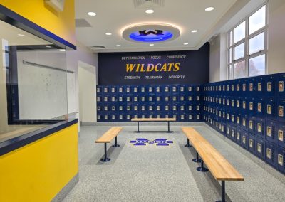 Marion Jr. High Locker Room